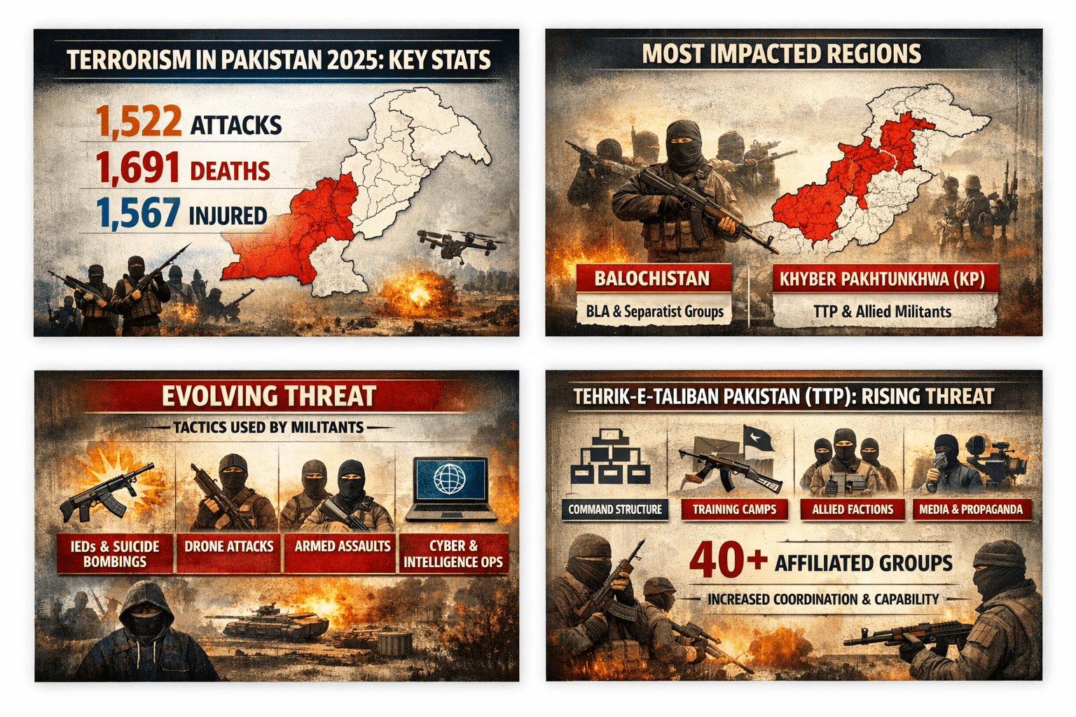 Pakistan’s Escalating Terrorism Crisis in 2025: Lessons from the PRISM Report